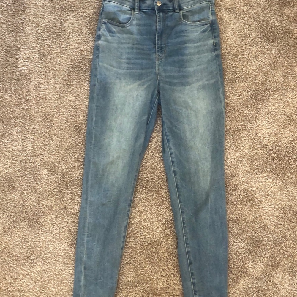 High waisted American Eagle Jeans.